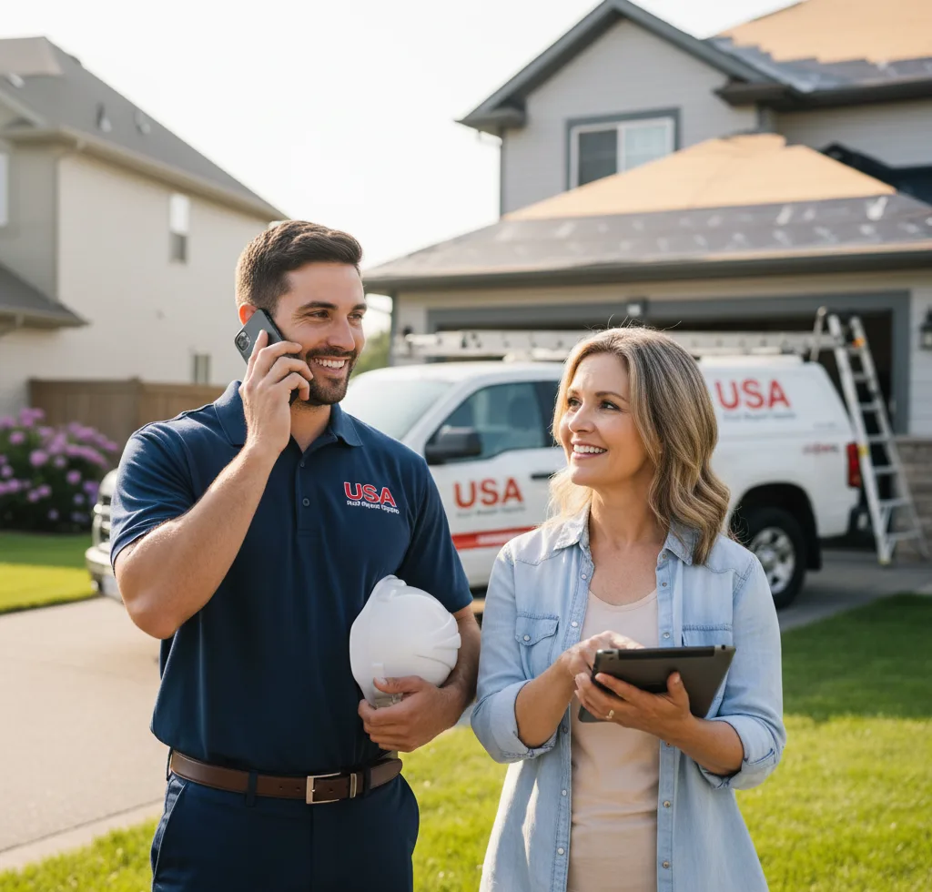 USA Roof Repair Experts customer support in Sophia